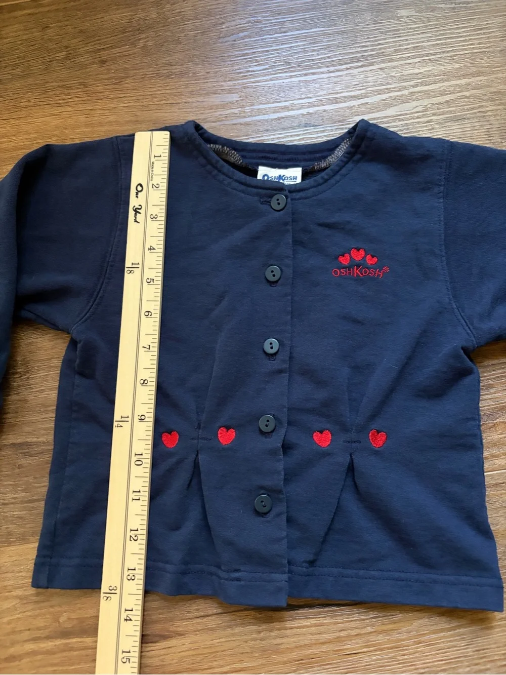Vintage Oshkosh Bgosh girls cardigan